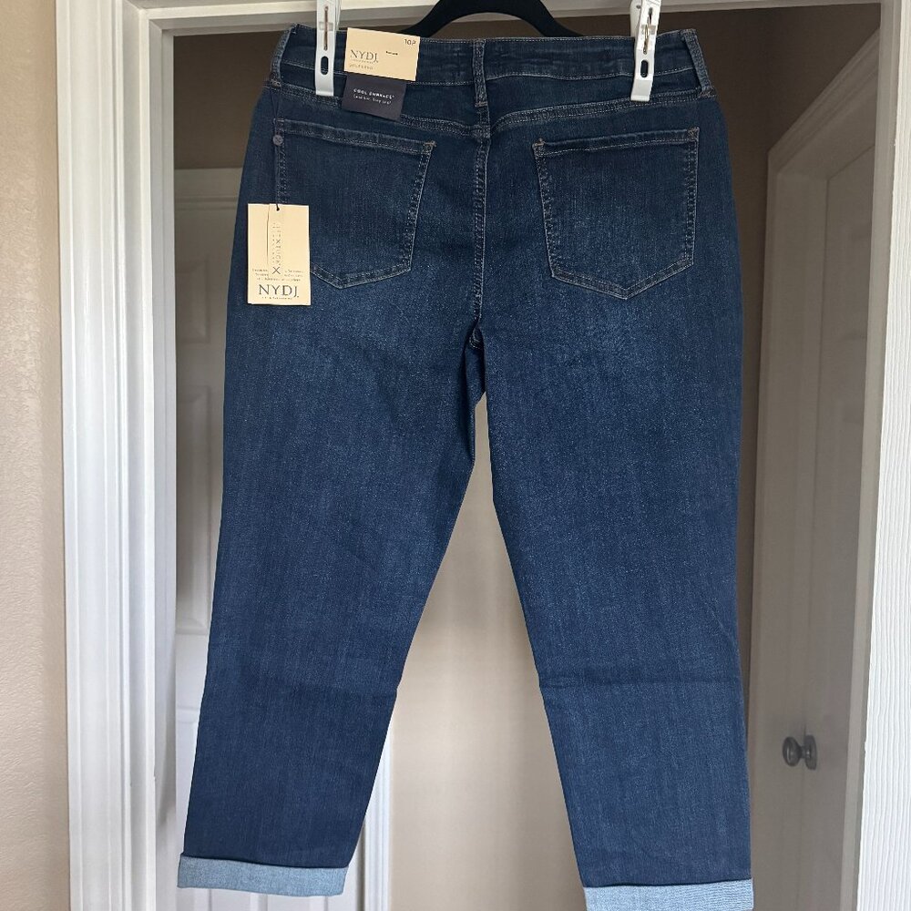 NYDJ Margot Girlfriend Jeans 10P - Picture 2 of 4